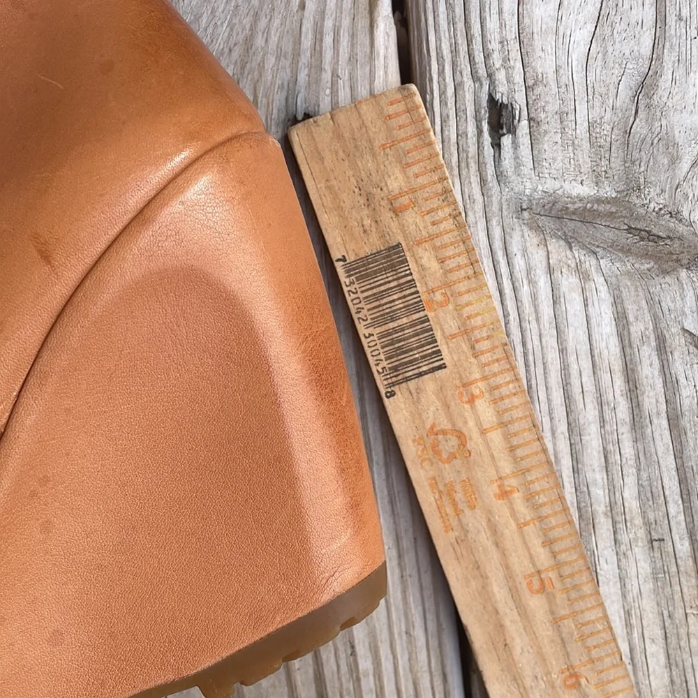 Kork Ease Adrianne Tan Leather OTK Boots 8.5